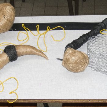 Beautiful sculptures in our Out of The Box I Student Art projects, Athena Syntax is an education programme that explores questions of identity through art.